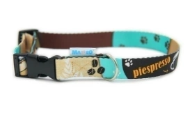 Matteo Obroża Taśmowa dla Psa Piespresso 15mm 24-40cm