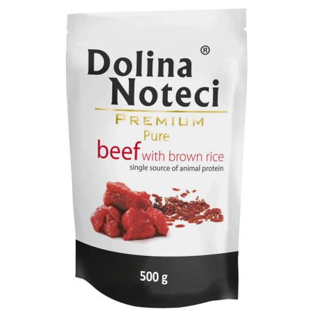 Dolina Noteci Pure Karma dla Psa Wołowina 6x500g