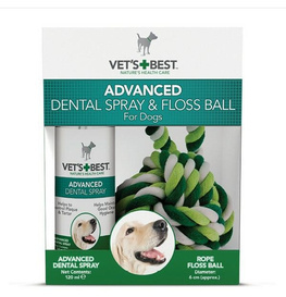 Vets Best Płyn Dentystyczny Dla Psa 120ml Z Zabawką