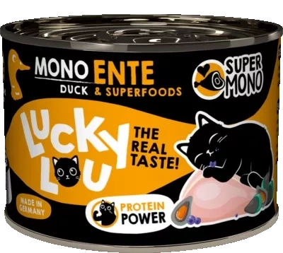 Lucky Lou Supermono Karma Dla Kota Kaczka 6x200g