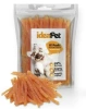 IdeaPet Przysmak dla Psa Miękkie Paski z Kurczaka 500g