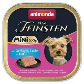 Animonda vom Feinsten Karma Dla Psa Mini Drób Łosoś 100g