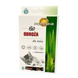Pchełka Bio Obroża Pielęgnacyjna dla Kota Odblask 30cm