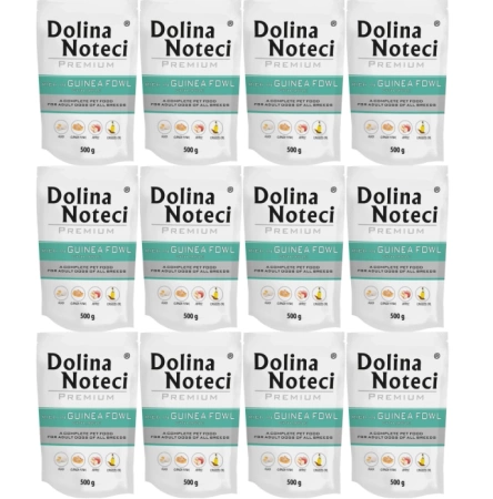 Dolina Noteci Premium Karma dla Psa Perliczka 12x500g