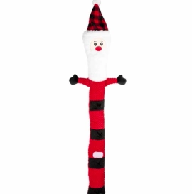 Duvo+ Świąteczna Zabawka Dla Psa z Piszczałką Mikołaj 86cm