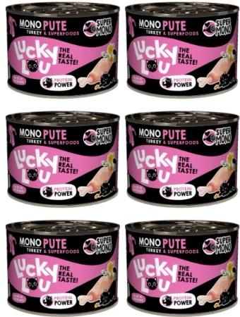 Lucky Lou Supermono Karma Dla Kota Indyk 6x200g