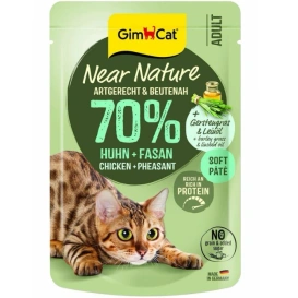GimCat Near Nature Karma Dla Kota Kurczak Bażant 85g