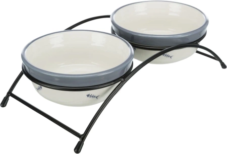 Trixie Miski ceramiczne 0,3l na stojaku