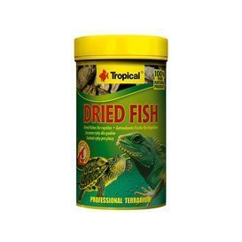 Tropical Dried Fish 100ml, suszone ryby - pokarm dla gadów