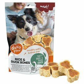 Duvo+ Rice Bones with Duck 140g, przysmak dla psa z kaczką