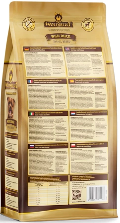 Wolfsblut Karma Dla Psa Wild Duck Small Kaczka 2kg