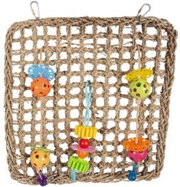 Duvo+ Zabawka Dla Ptaków Z Trawy Morskiej 41x37cm