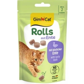 Gimcat Rolls Przysmak dla Kota z Kaczką 40g