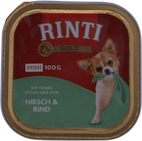Rinti 100g Mini Jeleń Wołowina, karma dla psa