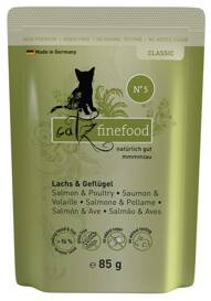 Catz Finefood Classic N05 Karma dla Kota Łosoś Drób 85g