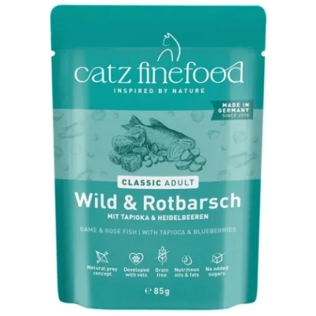 Catz Finefood Classic N21 Karma dla Kota Dziczyzna Karmazyn 85g