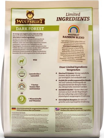 Wolfsblut Limited Ingredients Karma dla Psa Dziczyzna 1kg