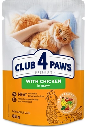 Club 4 Paws Karma Dla Kota Kurczak w Sosie 85g