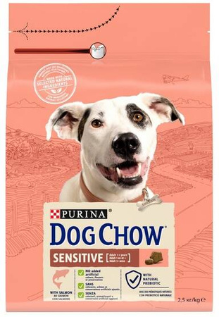 Purina Dog Chow Adult Sensitive Karma dla Psa Łosoś 2,5kg