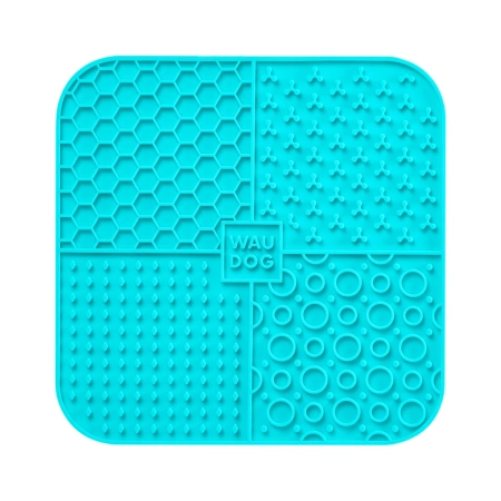 WAUDOG Lick Mata Spowalniająca Dla Psa Kota Niebieska