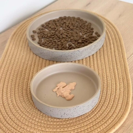 Duvo+ Dune Ceramiczna Miska dla Psa Kota 260ml 14.5cm