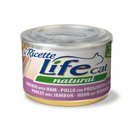 Life Cat Karma dla Kota Kurczak Szynka Fasola Puszka 150g