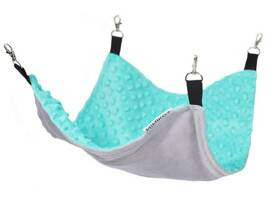 MIMIKO Pets Hamak dla Gryzoni Miętowy 35x40cm