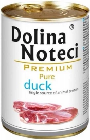 Dolina Noteci Mokra Karma Dla Psa Pure Kaczka 400g