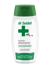 Dr Seidel Szampon dla Psa Kota Fretki Jodoforowy 220ml