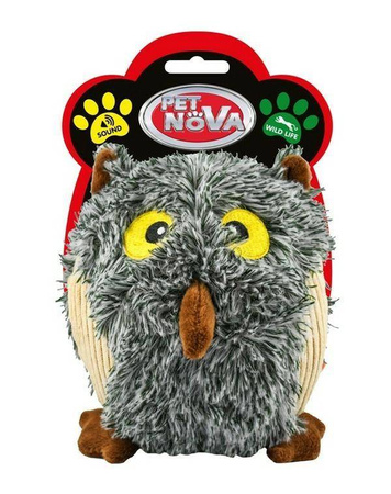 Pet Nova Plusz Sowa Szara