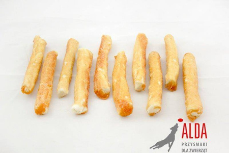 Alda G550 Pałka Wołowa Owinięta Kurczakiem 10 szt. 180g