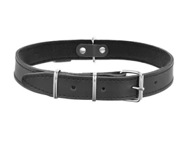 Dino Obroża Skórzana Dla Psa 12mm/32cm Czarna