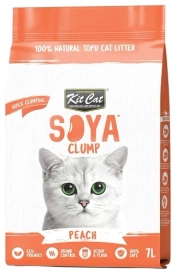 Kit Cat Żwirek Dla Kota Sojowy ECO Peach 7L 2,5kg