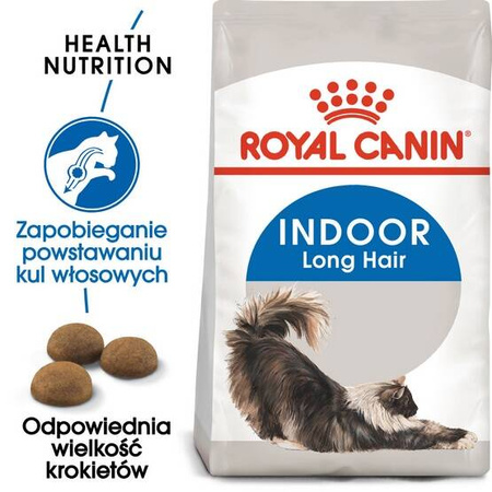 Royal Canin Indoor Long Hair Karma Sucha Dla Kota 400g