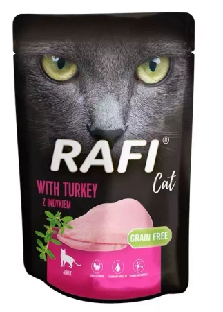 Rafi Kot Saszetka 100g Adult Indyk