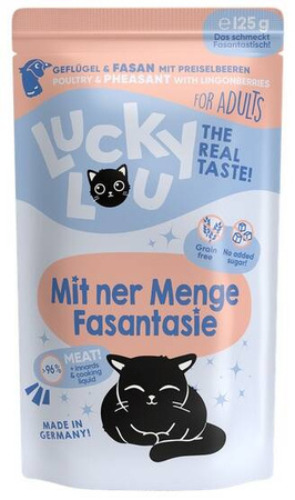 Lucky Lou Karma Dla Kota Drób Bażant 125g