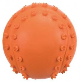 Trixie Zabawka Dla Psa Piłka Kauczuk Wypustki 6cm