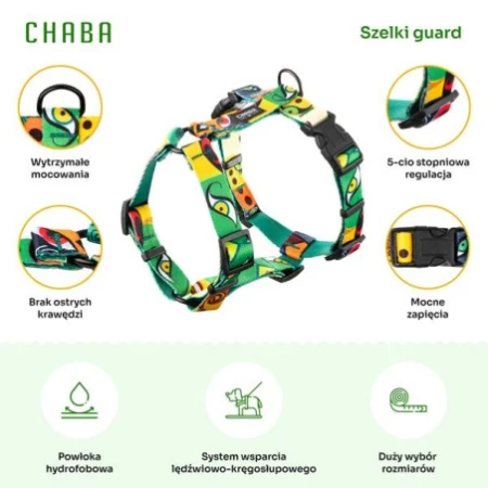 Chaba Szelki Guard dla Psa S Jumbo 26-35/1,6cm