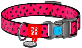 WAUDOG Obroża Dla Psa Arbuz Z Adresówką QR L