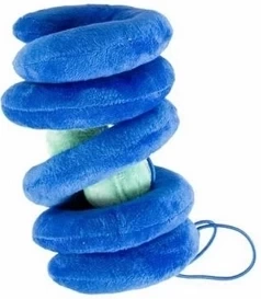 Coockoo Pluszowa Zabawka Dla Kota Twister Niebieski 36cm