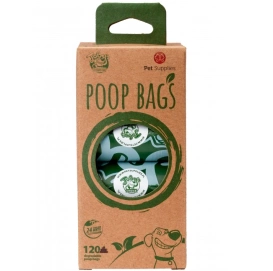 Poop Bags Worki Na Odchody Biodegradowalne 8x15 szt.
