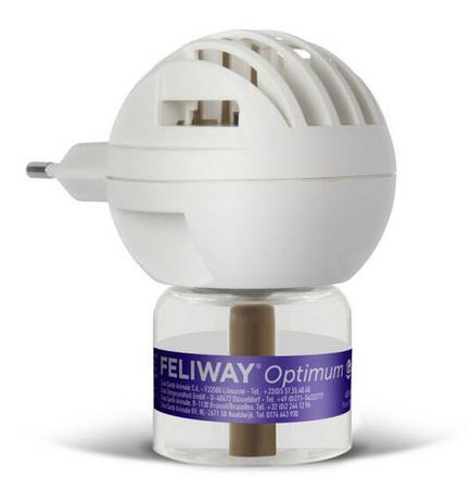 Feliway Optimum Kocie Feromony Dyfuzor+Wkład