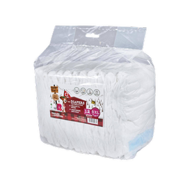 Barry King Pampersy Dla Psa Suczki XXL 40-58cm 12szt.
