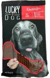 Lucky Dog Przysmak Dla Psa Paski Wołowina 20szt