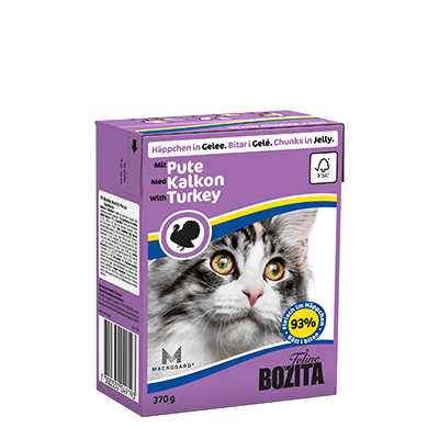 Bozita z Indykiem kawałki w galaretce kartonik 370g