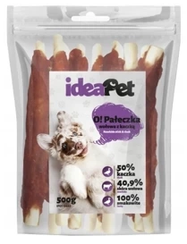IdeaPet Przysmak dla Psa Pałeczka Wołowa z Kaczką 500g