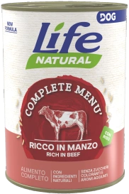 Life Dog puszka 400g Wołowina