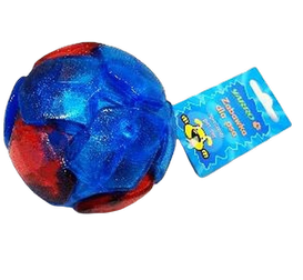 Yarro Piłka Tpr Z Diodą Led 8,5cm Niebiesko-Czerwona