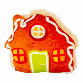 Duvo+ Świąteczny Pluszak dla Psa Dom z Piernika 9x10,5x3cm