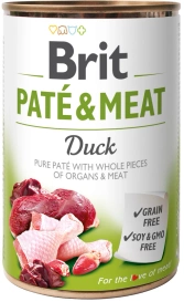 Brit Pate & Meat Dog Duck puszka 400g